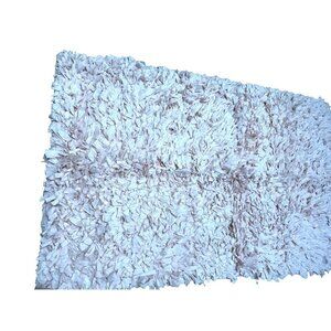 Mainstays Pink Shaggy Ribbon Area Rug 30X47